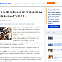 Chile  frente do Mxico em negociao na Amrica Latina, divulga a TTR